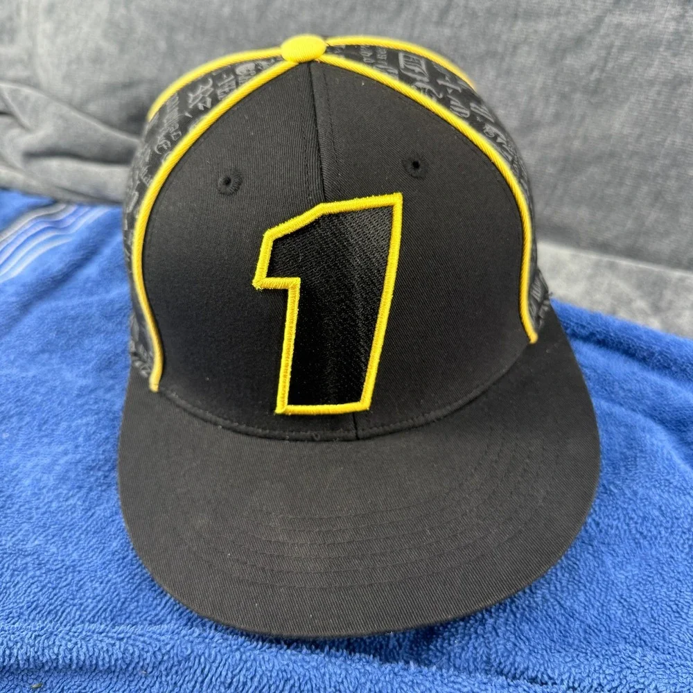 Chad Reed TwoTwo Motorsports Hat Mens OSFM Black Cotton Stretch Fit Motocross #1
